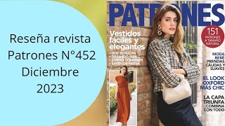 Reseña de la revista Patrones N°452☃️👠❄️🥂🧵🧥 [upl. by Yesdnyl]