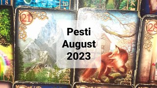 Pesti ♓ Tarot Horoscop Luna August 2023 [upl. by Ruhtra]