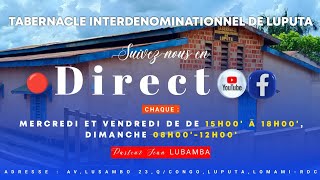 CULTE DOMINICALE DU DIMANCHE 27102024 PAST JEAN LUBAMBA MBUNDA [upl. by Lesser]