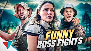 Funny boss fights in games [upl. by Ailehpo]