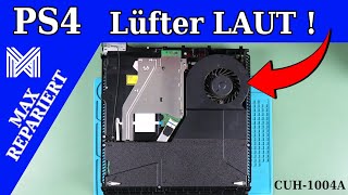 PS4 Lüfter ist laut  zerlegen amp reinigen  Wärmeleitpaste erneuern  CUH1004A [upl. by Smiley]