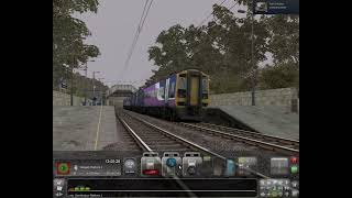 newcastle to morpeth in class 158 northen double [upl. by Delora671]