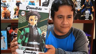 Figura Tanjiro Kamado Grandista  Unboxing en Español [upl. by Nnylimaj]