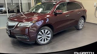 Used 2015 Acura MDX Westmont IL Naperville IL C5643A [upl. by Ynalem]