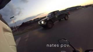 CHASED BY 2 SECURITY GAURDS ON DIRTBIKES [upl. by Nozicka]