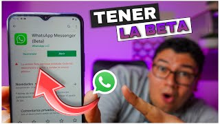 😲 Como Tener WHATSAPP Actualizado a ULTIMAS Versiones 📲 BETA ⬆️ [upl. by Aidyl]