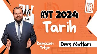 1 AYT Tarih  Tarih Bilimine Giriş ve Tarih Öncesi Çağlar Tarih ve Zaman Ramazan YETGİN 2024 [upl. by Nibas]