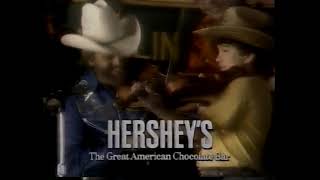 Hersheys Chocolate Bars commercial 1985 [upl. by Sibylla]