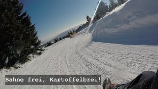 Bahne frei Kartoffelbrei  Die FichtelbergRodelbahn [upl. by Crabb510]