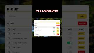 Build a ToDo List App with HTML CSS amp JavaScript [upl. by Alvira279]