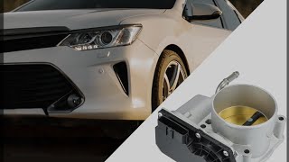 How to relearn and reset throttle body toyota camry 16 برمجة دعسة بنزين كامري [upl. by Attenod]