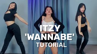 INNAH BEE SHORTS TUTORIAL 5  ITZY WANNABE slow amp mirrored [upl. by Harbed141]