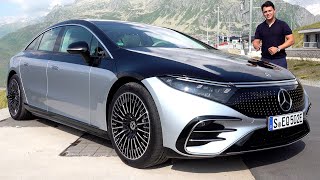 2022 Mercedes EQS 580  DAY Drive AMG FULL Review Interior Exterior [upl. by Lamonica259]