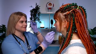 ASMR Real Person Doctor Check Up [upl. by Anyahc511]