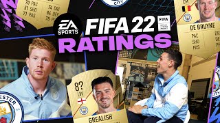 Zina is not faster than me  FIFA22 Ratings  KDB amp FODEN [upl. by Atrahc]