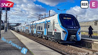 LA MISE EN SERVICE DU RER NG  Z58000 SUR LA LIGNE E DU RER [upl. by Alle420]