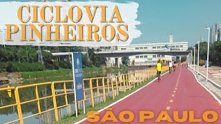 Conheça a ciclovia rio pinheiros  um lugar perfeito pra pedalar 2021 [upl. by Aitnwahs]