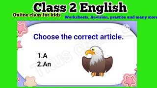 Class 2 English worksheet Class 2 English English worksheet for class 2 class 2 [upl. by Karolyn997]