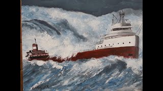 The story of the Titanic of the Great Lakes The sinking of the Edmund Fitzgerald [upl. by Setarcos161]