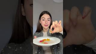 FROZEN GUMMY BEARS frozengummybears ricetta snack orsettigommosi [upl. by Norrek395]