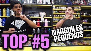 TOP 5 MELHORES NARGUILES PEQUENOS BARATOS [upl. by Atilahs]