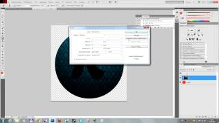 Как сделать логотип в Photoshop CS5 [upl. by Coshow]