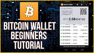 Bitcoin Wallet Tutorial How to Use Bitcoin Wallet App for Beginners 2023 Update [upl. by Eirahcaz702]