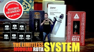 The iJoy Limitless System  RDTA BOX  COMBO RDTA  NEW LIMITLESS RDTA CLASSIC [upl. by Pattani301]