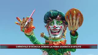 CARNEVALE DI SCIACCA DOMANI LA PRIMA GIORNATA DI SFILATE [upl. by Perl]