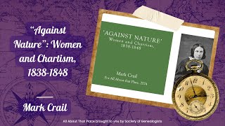 “Against Nature” Women and Chartism 18381848 – Mark Crail [upl. by Claudine499]