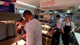 Busy Kitchen at 3 Michelin Star restaurant Atelier Munich  Germany [upl. by Macur]