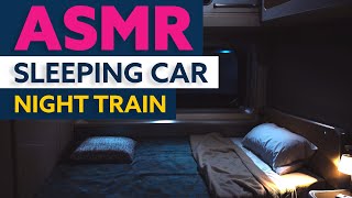 ASMR Sleep Car Train  Night Travel  For sleep and Focus  REM relaxing Sound [upl. by Elka267]