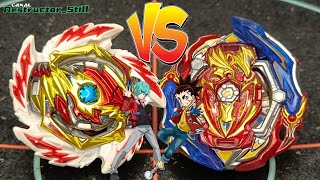 Erase Diabolos Vanguard Bullet VS Union Achilles Convert Xtend Retsu  Beyblade Burst [upl. by Trenna]