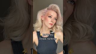 How I style short hair with Dyson Airwrap 🕊️ [upl. by Hartnett]