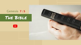 Online Bible Study in English  Learn Bible Verse Genesis 75 thebiblelearnwords TheBible707 [upl. by Ploch]