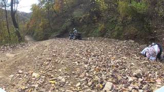 ATV Crash at Buffalo Mountain Trail System at Hatfield McCoy Trails in WV [upl. by Esac451]