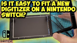 Fitting a new touchscreen to make a Nintendo Switch look new again [upl. by Nov]