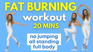 20 Minute Full Body Workout  No Jumping with Weight Loss Exercise [upl. by Manley]