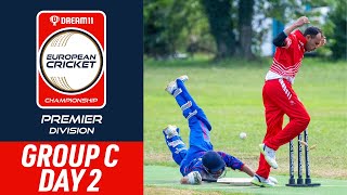 🔴 Dream11 ECC Premier 2024  Group C Day 2  10 Oct 2024  Live European Cricket [upl. by Sollie]