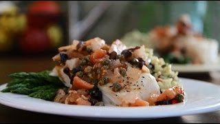 How to Make Flounder Mediterranean  Fish Recipes  Allrecipescom [upl. by Baynebridge]