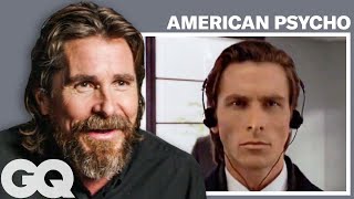 Christian Bale Breaks Down His Most Iconic Characters  GQ [upl. by Akihsal]