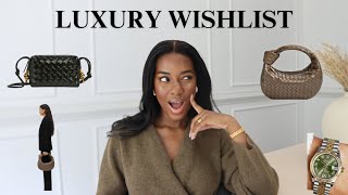 MY FALL LUXURY WISHLIST  Octavia B [upl. by Wolk157]