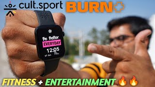 Best Smartwatch for Rs 2999 🔥🔥 Cultsport Burn Plus Smartwatch ⚡⚡ [upl. by Llehcsreh559]