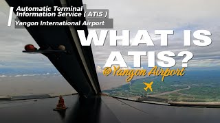 Aerodrome Terminal Information Service  ATIS Live Audio Inside the cockpit [upl. by Kurr972]