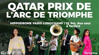 OpeningStage x France Galop  Nos artistes pour le Qatar Prix de lArc de Triomphe 2024 [upl. by Dlareme929]