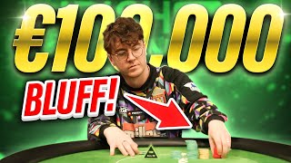 MY BIGGEST BLUFF EVER WITH 100000 FOR 1ST PLACE [upl. by Niffirg]