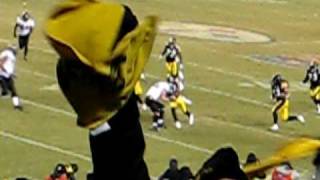 Polamalus Interception and TD in AFC Championship Game [upl. by Nagud324]