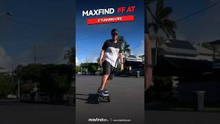 Turning CIRC🛹 🛹FF AT maxfind electricskateboard skateboarding skate shorts [upl. by Theobald]