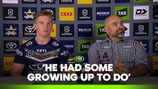 Cowboys full of praise for matured Clifford after big win  North Queensland Press Conference [upl. by Burnley]