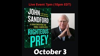 John Sandford discusses Righteous Prey [upl. by Jonie]